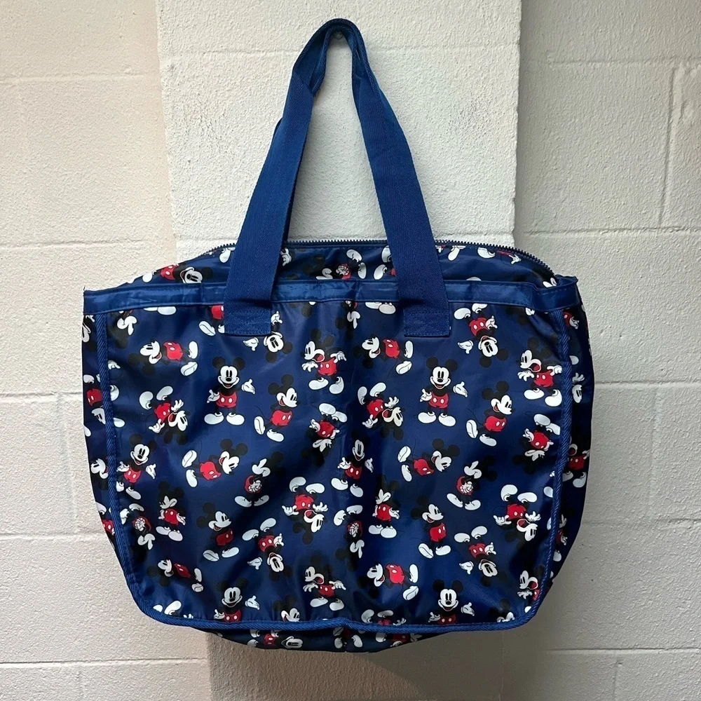 Disney Blue Fabric with Label